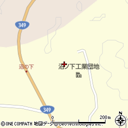 株式会社ミツバ　福島工場周辺の地図