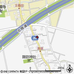 新潟県長岡市高瀬町1115周辺の地図