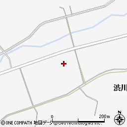 福島県双葉町（双葉郡）渋川（町田）周辺の地図