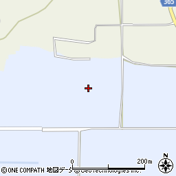 福島県大沼郡会津美里町赤留三島周辺の地図