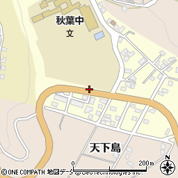 新潟県長岡市上の原町周辺の地図