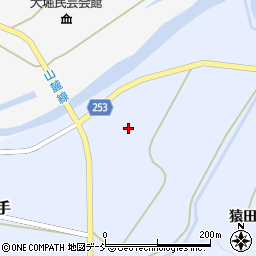 福島県双葉郡浪江町井手北川原周辺の地図