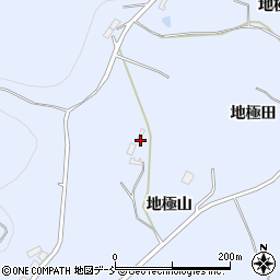 福島県郡山市日和田町高倉地極山周辺の地図