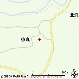 福島県双葉郡浪江町小丸出口周辺の地図