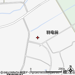 福島県双葉町（双葉郡）渋川（羽竜前）周辺の地図