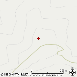 福島県大沼郡金山町大栗山高畑周辺の地図