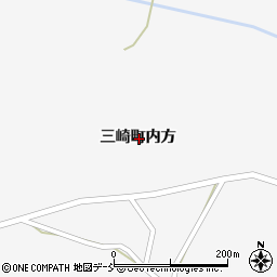 石川県珠洲市三崎町内方周辺の地図