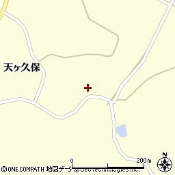 福島県田村市船引町荒和田梅木内周辺の地図
