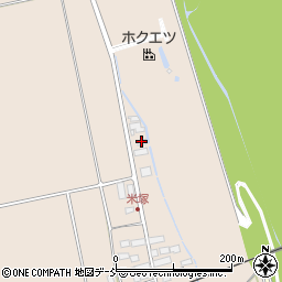 福島県会津若松市北会津町上米塚村北周辺の地図