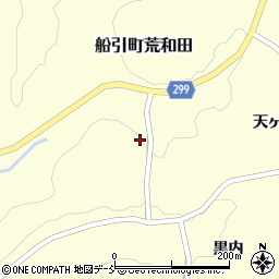 福島県田村市船引町荒和田柿木内周辺の地図