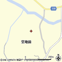 福島県田村市船引町北鹿又堂地前76周辺の地図