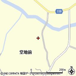福島県田村市船引町北鹿又堂地前23周辺の地図