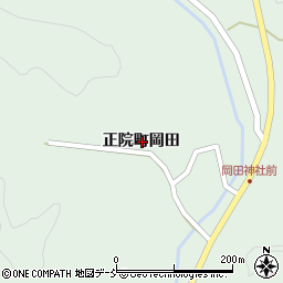 石川県珠洲市正院町岡田周辺の地図