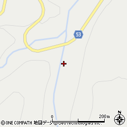 福島県大沼郡会津美里町上平西沢周辺の地図