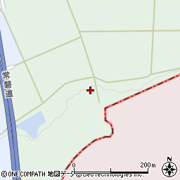 福島県双葉郡浪江町谷津田太刀洗周辺の地図