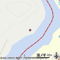 福島県大沼郡金山町大栗山堂岩周辺の地図