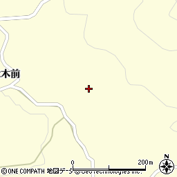 福島県田村市船引町北鹿又立石周辺の地図