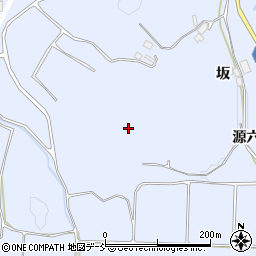 福島県郡山市日和田町高倉山守周辺の地図
