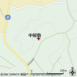福島県田村郡三春町御祭中屋敷140周辺の地図