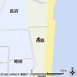 福島県双葉郡浪江町中浜周辺の地図