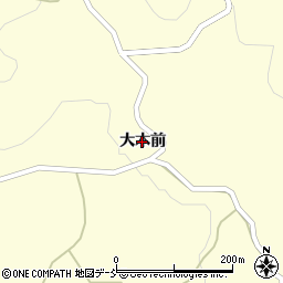福島県田村市船引町北鹿又（大木前）周辺の地図