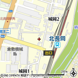 株式会社魚沼電子　長岡支店周辺の地図