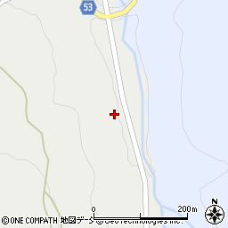 福島県会津美里町（大沼郡）上平（上東沢）周辺の地図