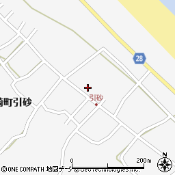 石川県珠洲市三崎町引砂子120周辺の地図