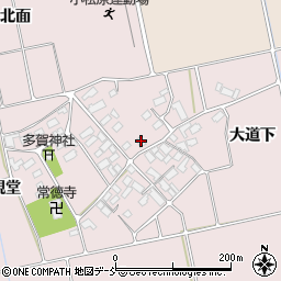 福島県会津若松市北会津町小松860周辺の地図