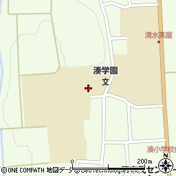会津若松市立湊中学校周辺の地図