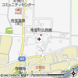 新潟県長岡市寺宝町696周辺の地図