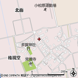 福島県会津若松市北会津町小松874周辺の地図