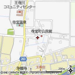新潟県長岡市寺宝町234周辺の地図
