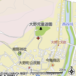 新潟県長岡市栃尾大野町1丁目周辺の地図