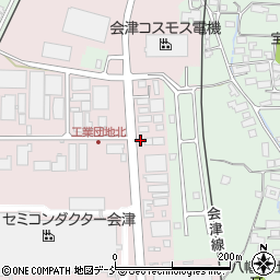 株式会社福島情報処理センター　会津営業所周辺の地図