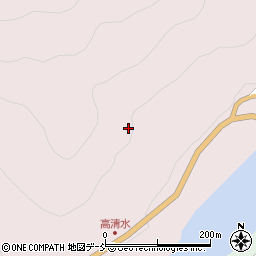 福島県大沼郡三島町高清水周辺の地図