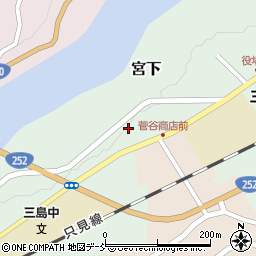 福島県大沼郡三島町宮下米子沢1944周辺の地図