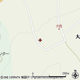 福島県三島町（大沼郡）大登（宮沢）周辺の地図