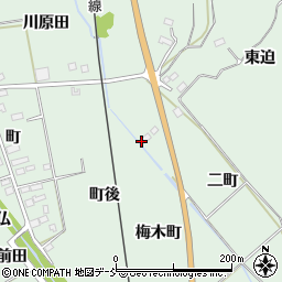 福島県双葉郡双葉町鴻草二町周辺の地図