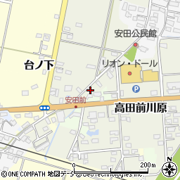 福島県大沼郡会津美里町高田前川原乙65周辺の地図