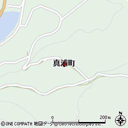 石川県珠洲市真浦町周辺の地図