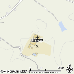 長岡市立山本中学校周辺の地図