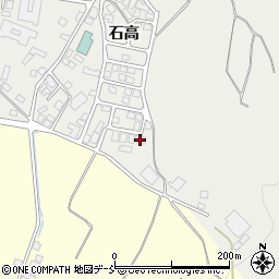 福島県会津若松市門田町大字黒岩石高228-13周辺の地図