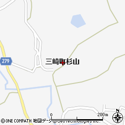 石川県珠洲市三崎町杉山周辺の地図