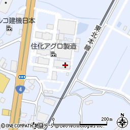 福島県郡山市日和田町高倉桜内周辺の地図