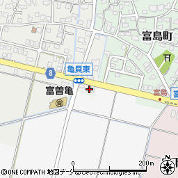 新潟県長岡市亀貝町406周辺の地図