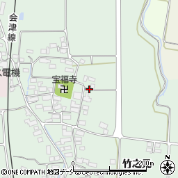 福島県会津若松市門田町大字徳久周辺の地図
