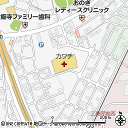 カワチ薬品会津若松南店周辺の地図