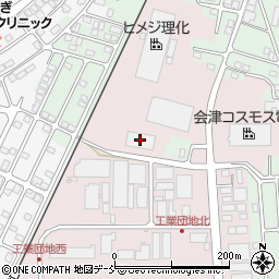 会津クォーツ周辺の地図