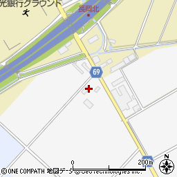 株式会社横瀬オーディオ　長岡営業所周辺の地図